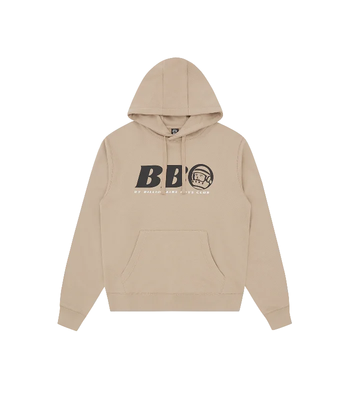 BB ASTRO SMALL LOGO POPOVER HOOD - STONE