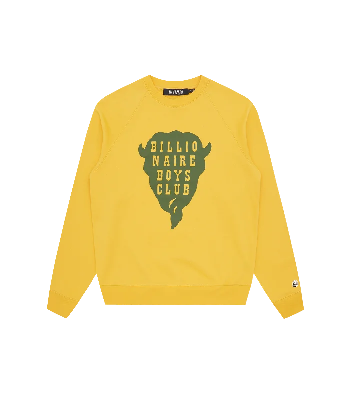 BUFFALO CREWNECK - YELLOW