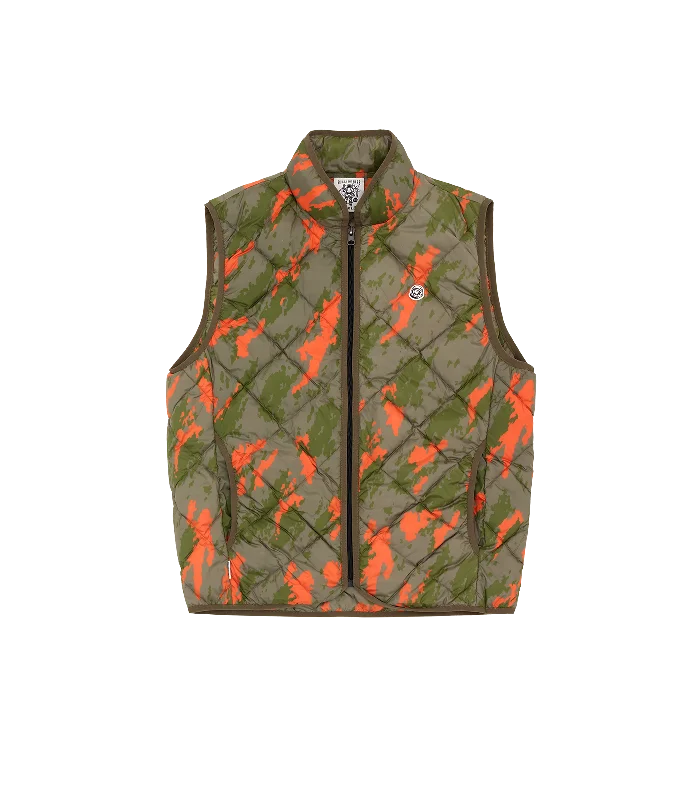 CAMO LIGHTWEIGHT VEST - GREEN