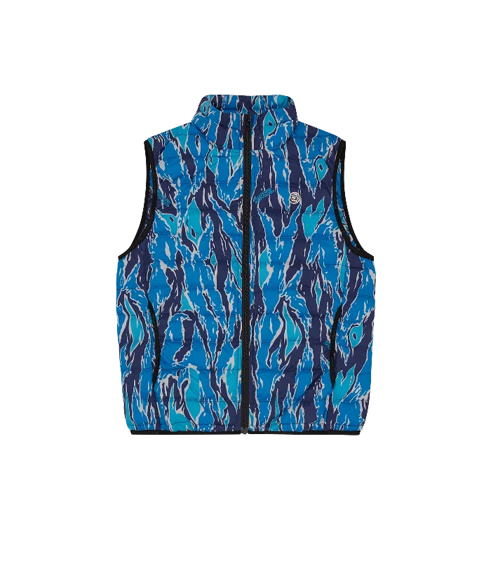 CAMO LIGHTWEIGHT VEST - BLUE