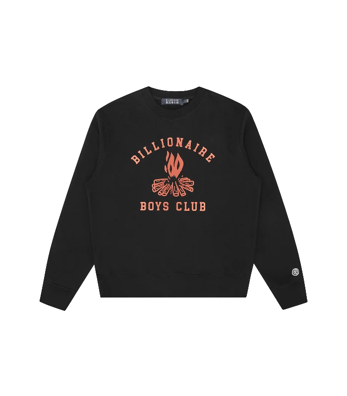 CAMPFIRE CREWNECK - BLACK