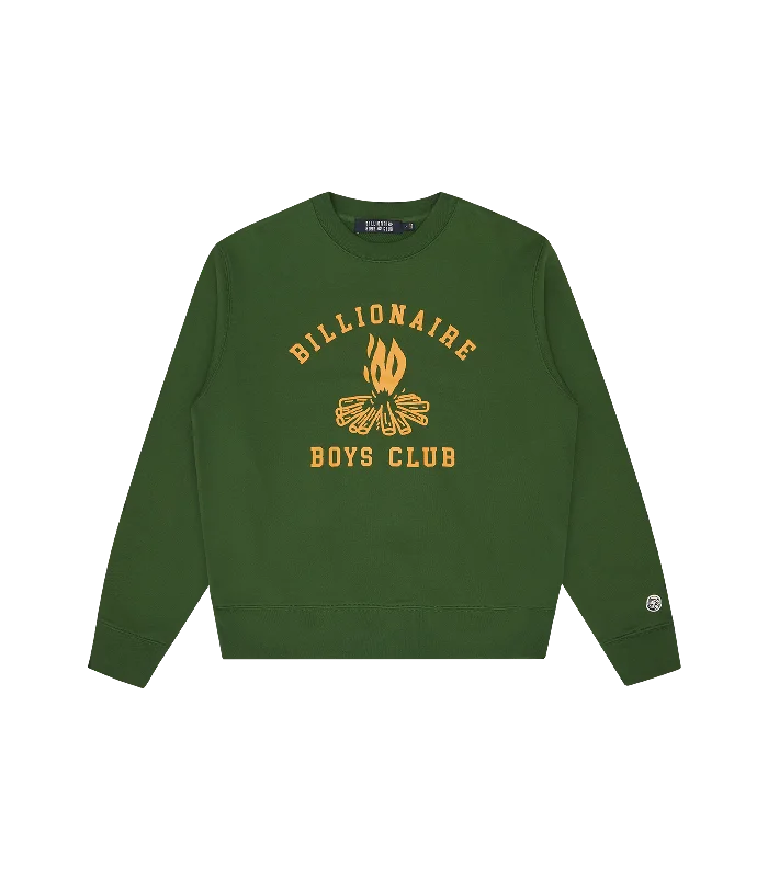 CAMPFIRE CREWNECK - GREEN