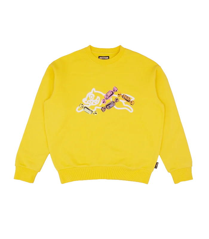 CANDIES DOG CREWNECK - YELLOW