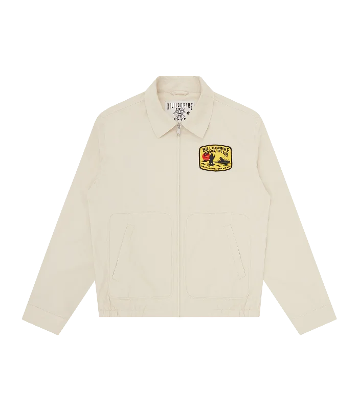 CATCH AND REEL BLOUSON - CREAM