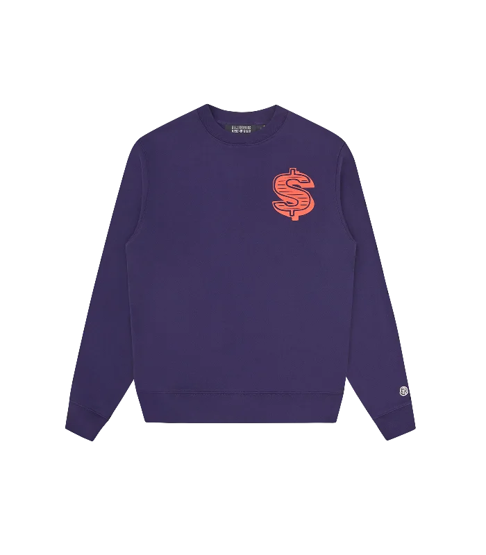 DOLLAR LOGO CREWNECK - NAVY