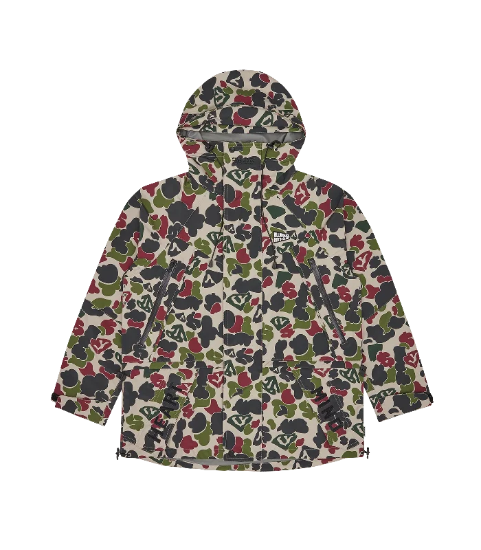 DUCK CAMO TECHNICAL MOUNTAIN PARKA - MULTI CAMO