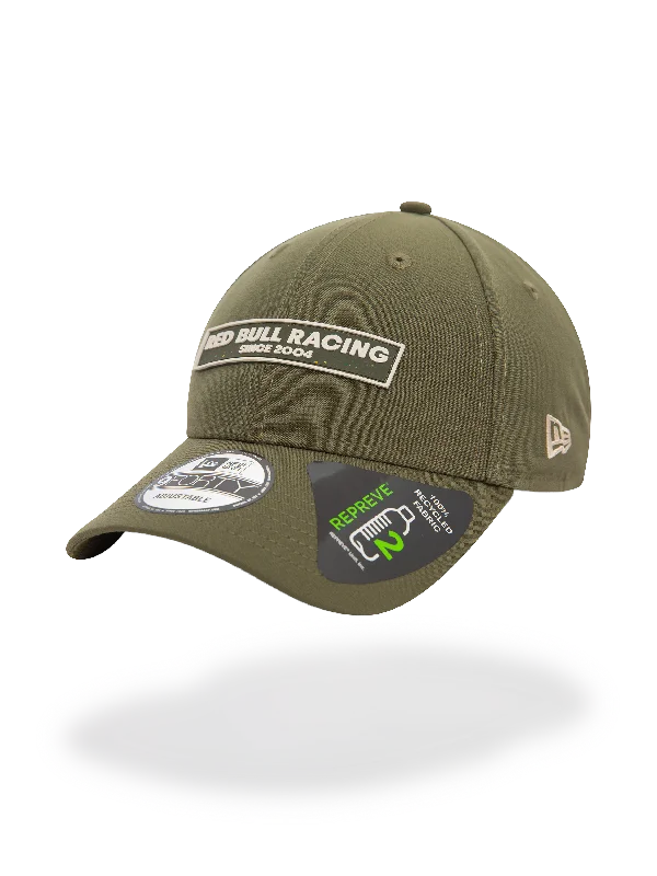 Oracle Red Bull Racing New Era 9FORTY Repreve® New Olive Hat