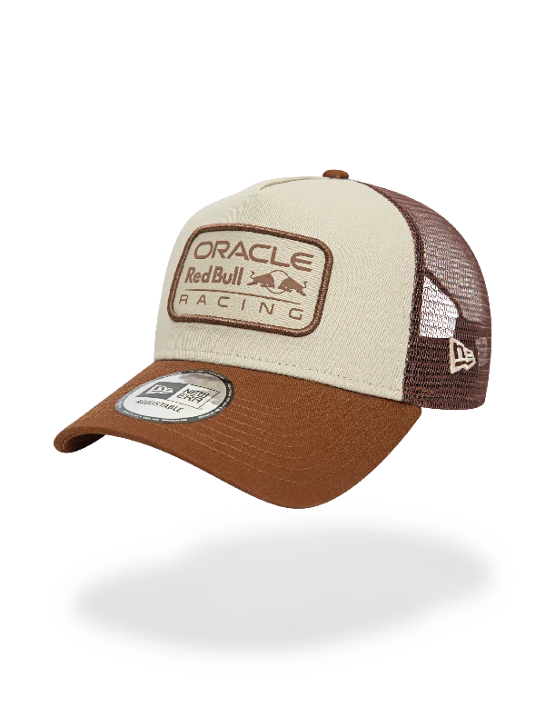 Oracle Red Bull Racing New Era Walnut Stone Trucker Hat