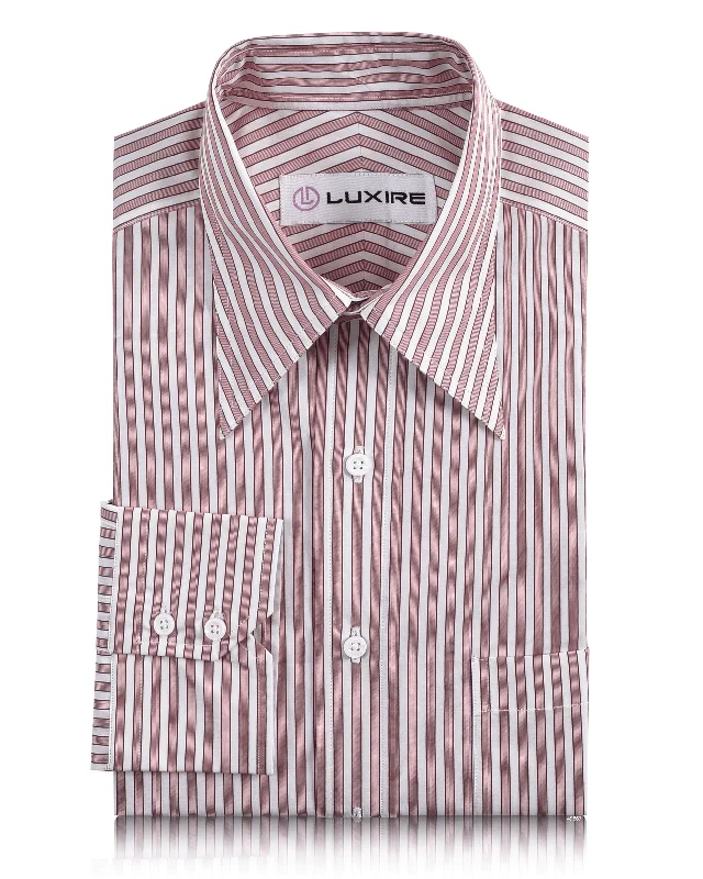 Red Bengal Stripes by Monti Shirt