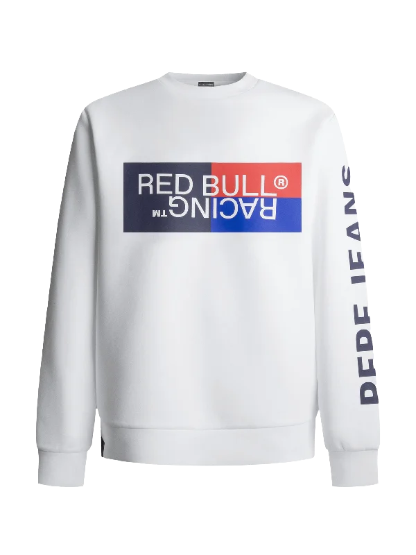 Red Bull Racing x Pepe Color Block Graphic Crew Sweatshirt