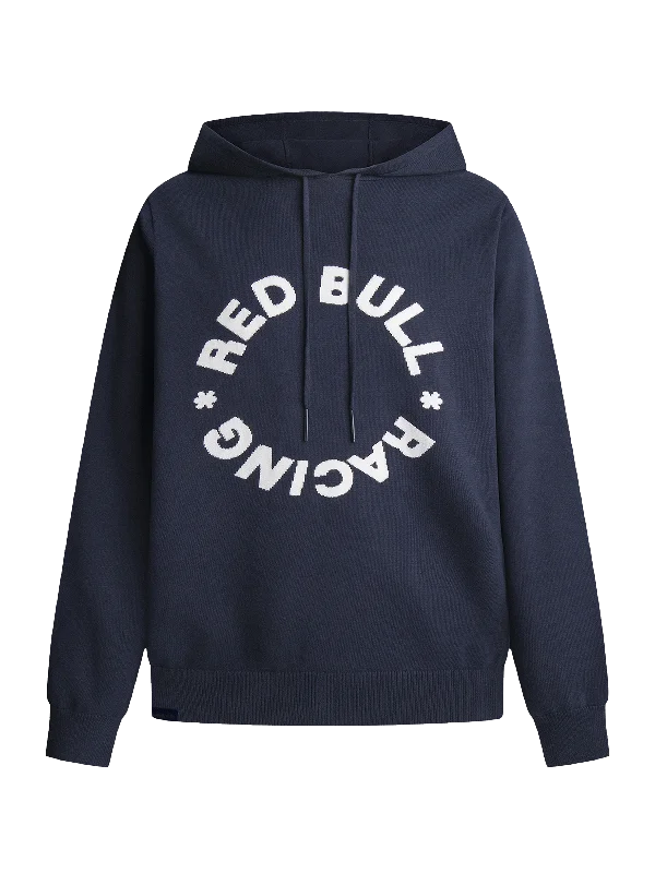 Red Bull Racing Intarsia RB Logo Hoodie by PEPE JEANS