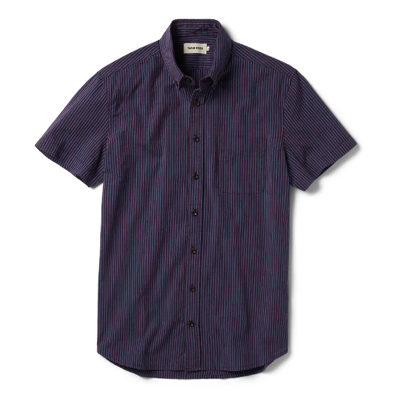 The Short Sleeve Jack in Blue Stripe