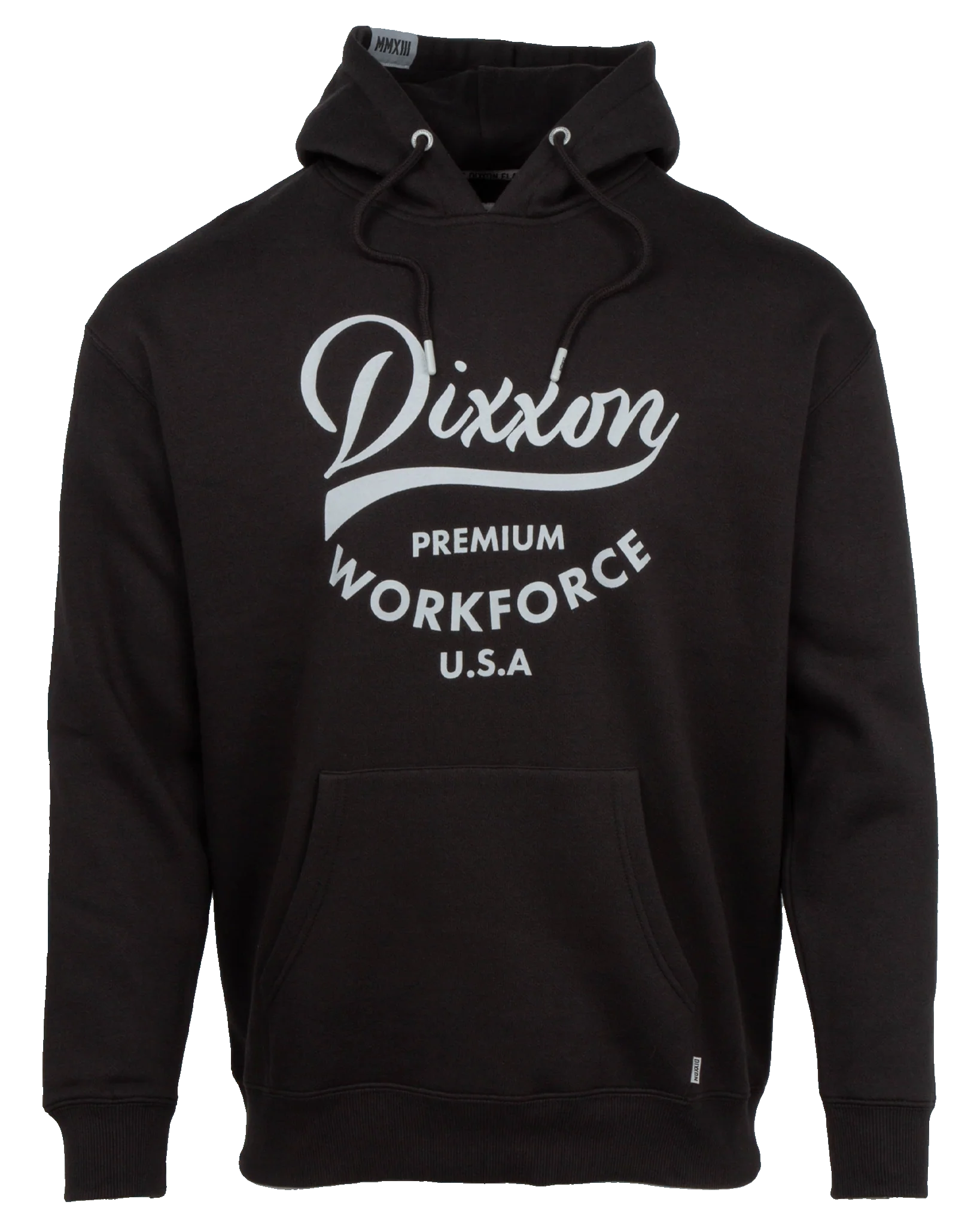 Workforce Pullover Hoodie Black by Dixxon Flannel Co.