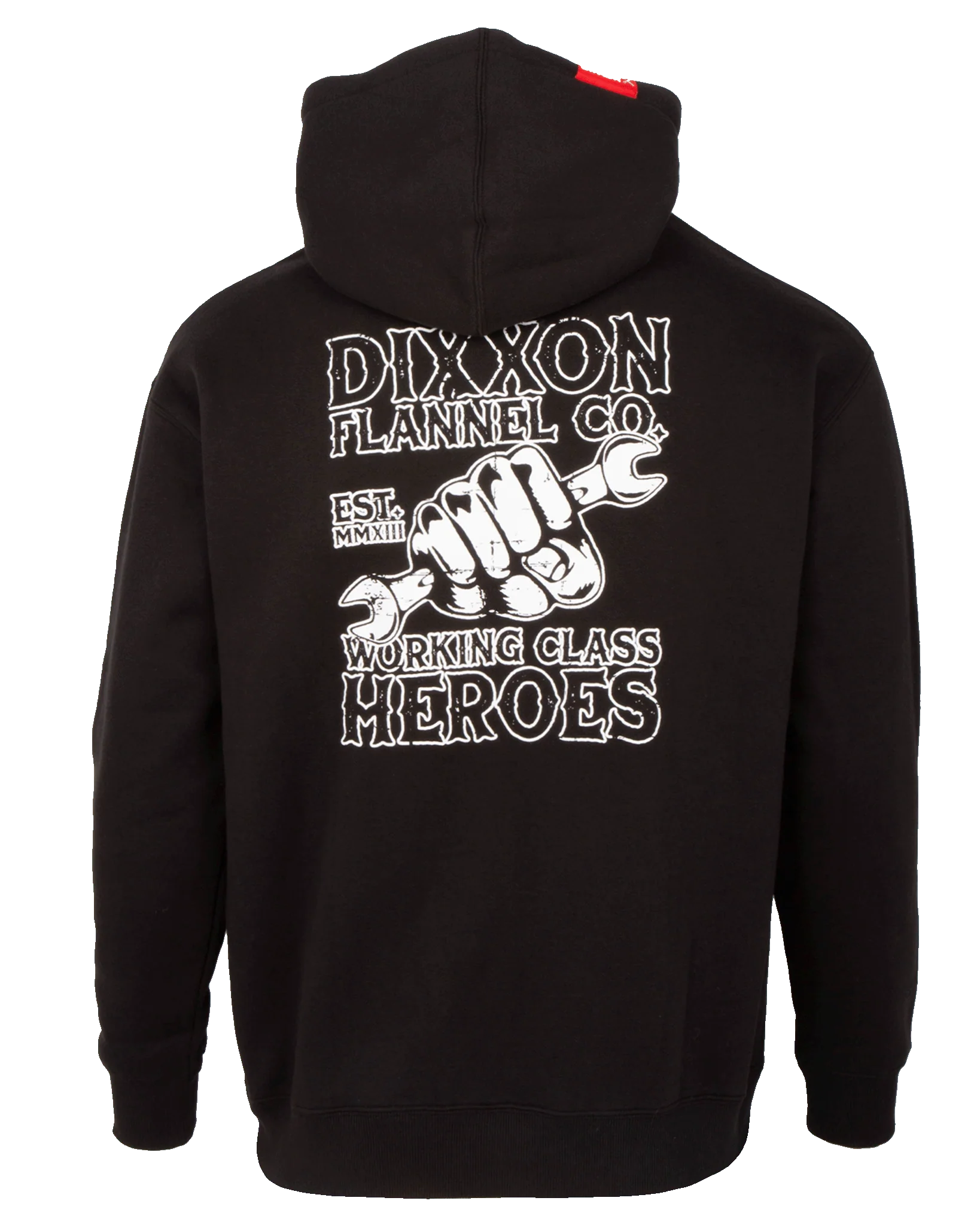 Working Class Fist Zip Up Hoodie by Dixxon Flannel Co.