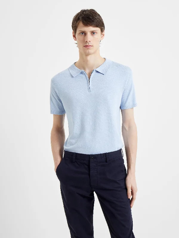 Half Zip Polo Shirt