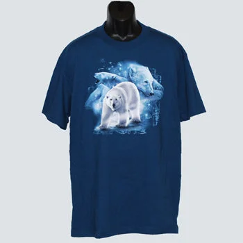 Adult Northern King Bear T-Shirt (Polar Bears)