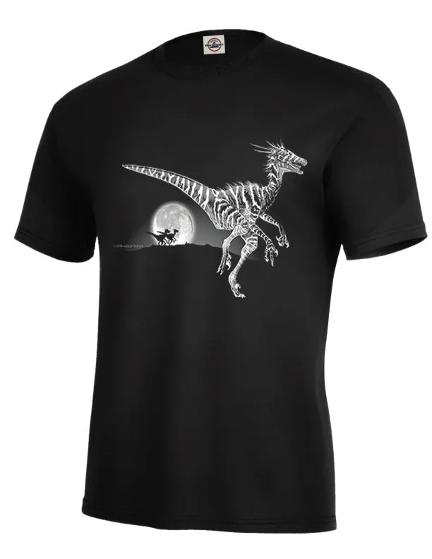 Adult Radiant Raptors T-Shirt (Velociraptor)