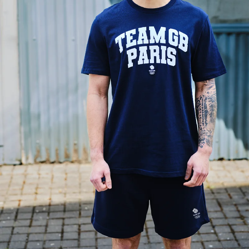 Team GB Navy Premium Sweatshorts