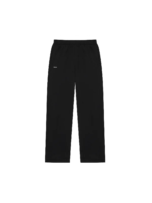 Mens 365 Midweight Straight Leg Track Pants—black